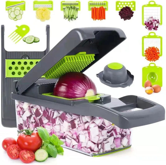 16-in-1 Vegetable Chopper ✅ Chop, Slice & Grate