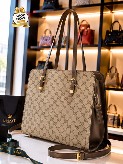 Women's Premium Printed Tote Handbag | Stylish Shoulder Bag for Office & Casual Use