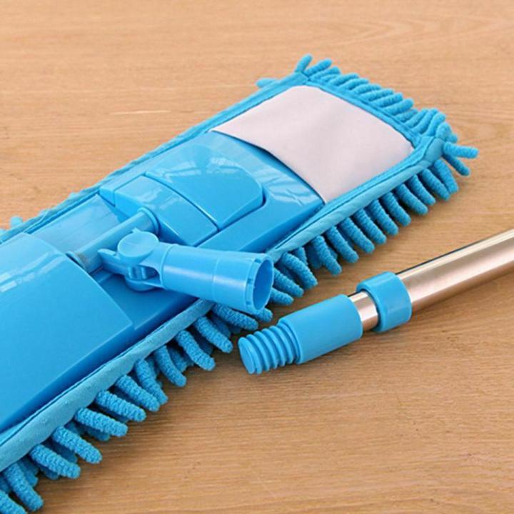 Premium Microfiber Flat Floor Mop | Reusable Wet & Dry Cleaning Mop