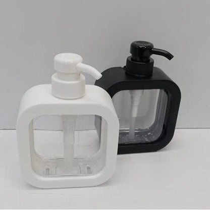Premium Refillable Soap Dispenser with Sponge Holder | Kitchen & Bathroom Liquid Soap Pump Dispenser