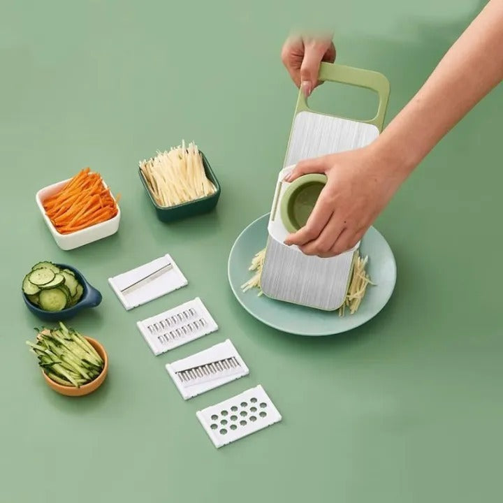 5-in-1 Multifunctional Stainless Steel Vegetable Slicer