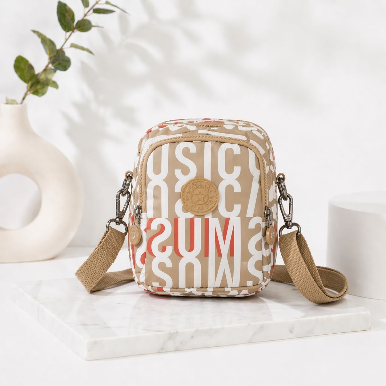 Premium Women's Mini Crossbody Bag | Lightweight Multi-Pocket Shoulder Bag