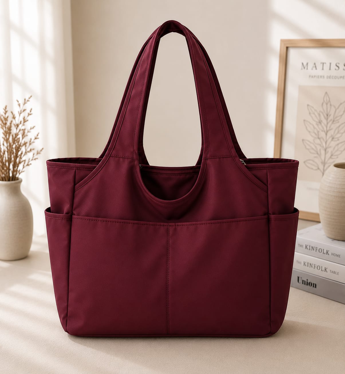 Large Capacity Women's Tote Bag | Stylish Shoulder Bag for Daily Use