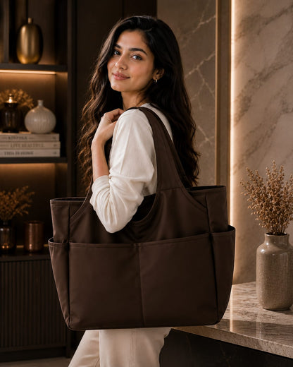 Large Capacity Women's Tote Bag | Stylish Shoulder Bag for Daily Use