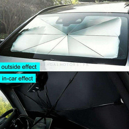 Foldable Car Windshield Sunshade Umbrella | Heat & UV Protection