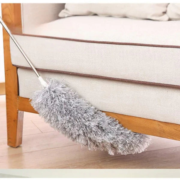 360° Flexible Telescopic Dust Duster | Extendable Microfiber Cleaning Brush