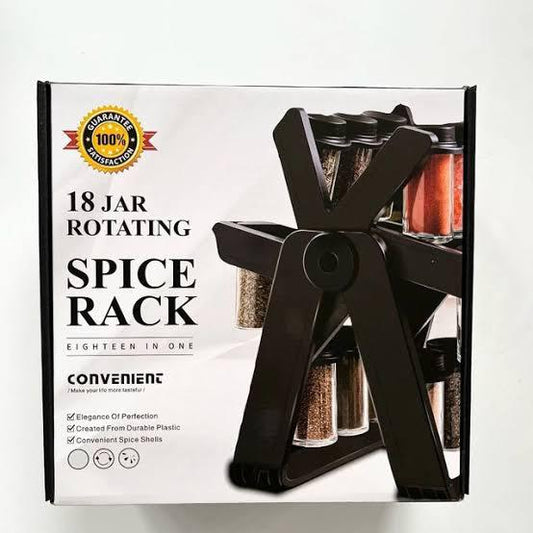 18 Jar Rotating Spice Rack