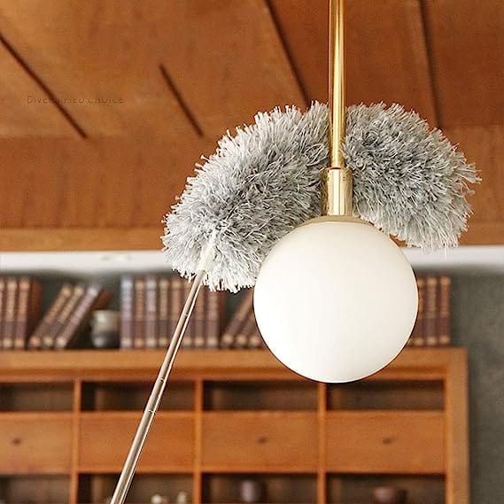 360° Flexible Telescopic Dust Duster | Extendable Microfiber Cleaning Brush