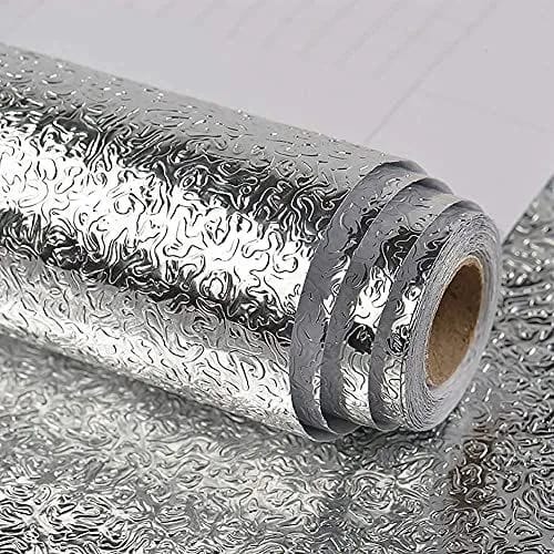 Self Adhesive Marble Wallpaper Roll | Waterproof, Heat & Oil Resistant (60 × 200 cm)