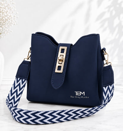 Premium Women's Crossbody Bucket Handbag with Adjustable Wide Strap | Stylish Ladies Shoulder Bag