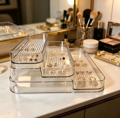 3-Tier Multipurpose Acrylic Tray