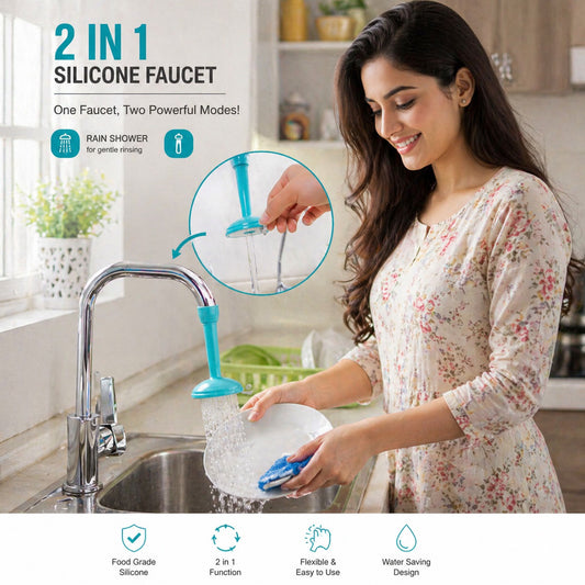 Flexible Kitchen Faucet Sprayer Attachment 360°