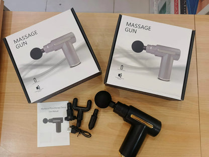 Portable Deep Tissue Massage Gun | 4 Massage Heads