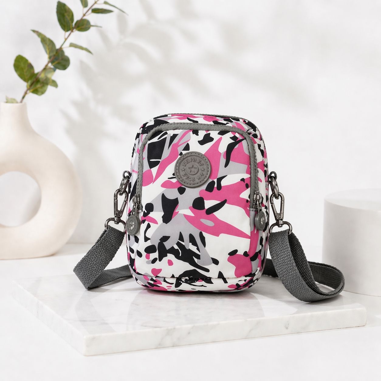 Premium Women's Mini Crossbody Bag | Lightweight Multi-Pocket Shoulder Bag