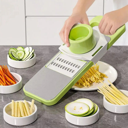 5-in-1 Multifunctional Stainless Steel Vegetable Slicer