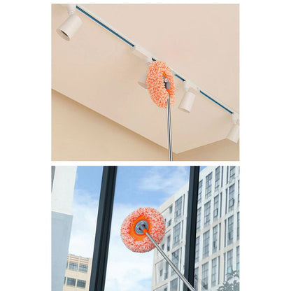 360° Sunflower Spin Mop | Premium Microfiber Floor Cleaning Mop