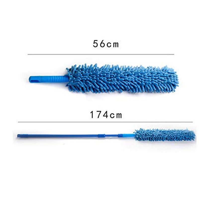 Flexible Microfiber Bendable Duster | Extendable Dust Cleaning Brush for Home & Car