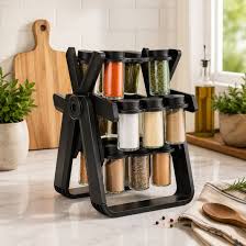 18 Jar Rotating Spice Rack