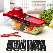 6-in-1 Multifunction Vegetable Slicer & Mandoline Cutter
