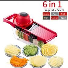 6-in-1 Multifunction Vegetable Slicer & Mandoline Cutter