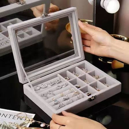 Velvet Jewelry Organizer