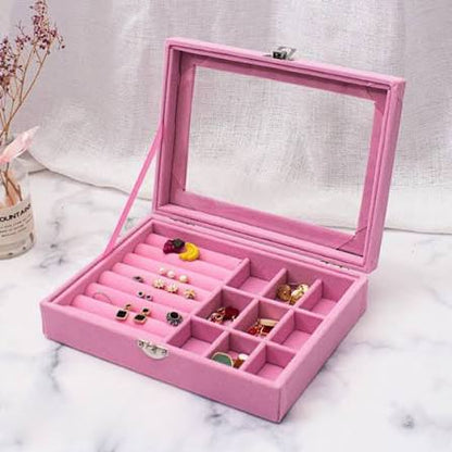 Velvet Jewelry Organizer