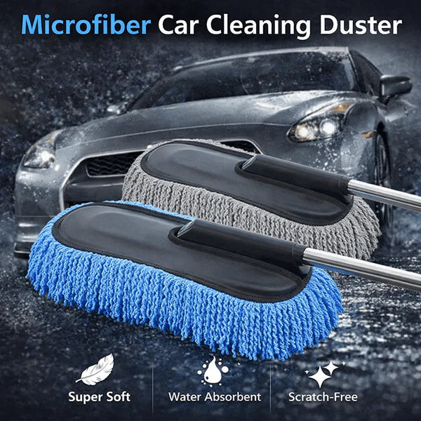 Premium Microfiber Car Interior & Exterior Cleaning Duster
