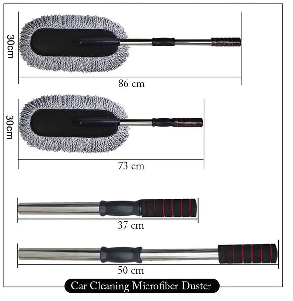 Premium Microfiber Car Interior & Exterior Cleaning Duster