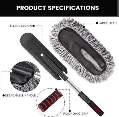 Premium Microfiber Car Interior & Exterior Cleaning Duster
