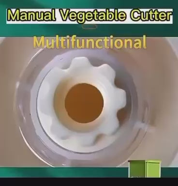 3-in-1 Rotary Vegetable Slicer & Grater