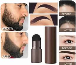 Miss Lara Cushion Cover Shadow Stick Powder For Eyebrown and Hair (For Man & Woman) (Black & Brown Color)